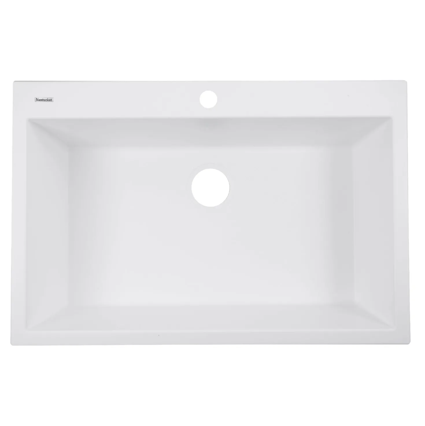 Nantucket Sinks 33" Dual-Mount Granite Composite Sink