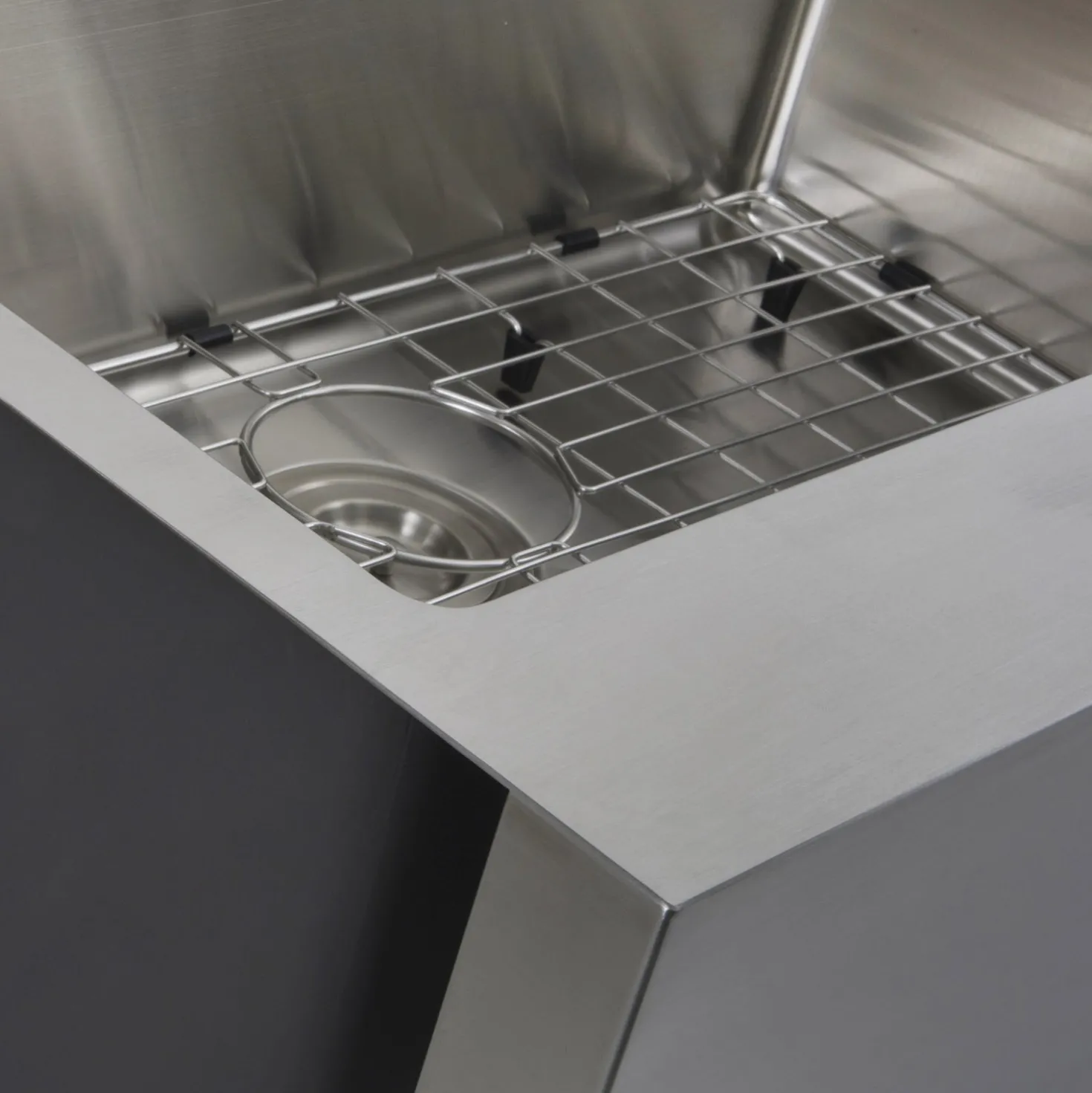 Nantucket Sinks EZApron30 Retro-Fit Stainless Steel Apron Sink
