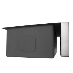 Nantucket Sinks EZApron33-9 RetroFit Single Bowl Undermount Stainless Steel Kitchen Sink with 9