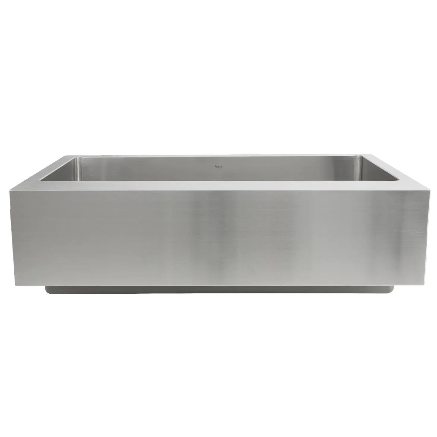 Nantucket Sinks EZApron33-9 RetroFit Single Bowl Undermount Stainless Steel Kitchen Sink with 9" Apron Front