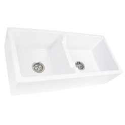 Nantucket Sinks Farmhouse Apron Fireclay Sink Hyannis-39-DBL
