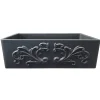 Nantucket Sinks 33" Farmhouse Fireclay Sink with Filigree Apron