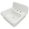 Nantucket Sinks 20" Fireclay Wallmounted Bathroom Sink