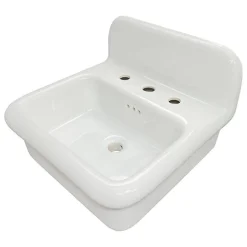 Nantucket Sinks 20" Fireclay Wallmounted Bathroom Sink