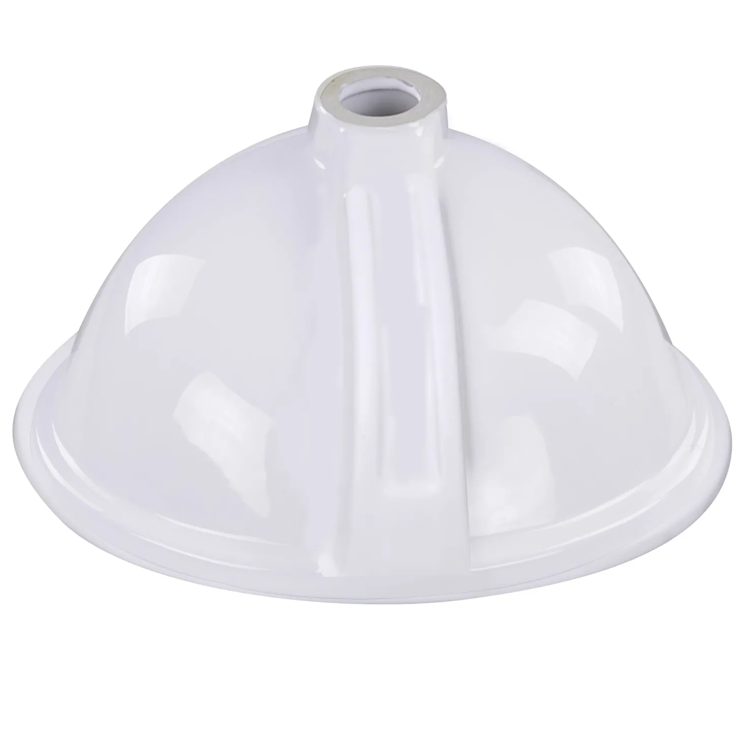 Nantucket Sinks Glazed Bottom 13x10 Undermount Ceramic Sink In White