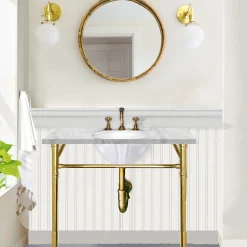 Nantucket Sinks Glazed Bottom 13x10 Undermount Ceramic Sink In White