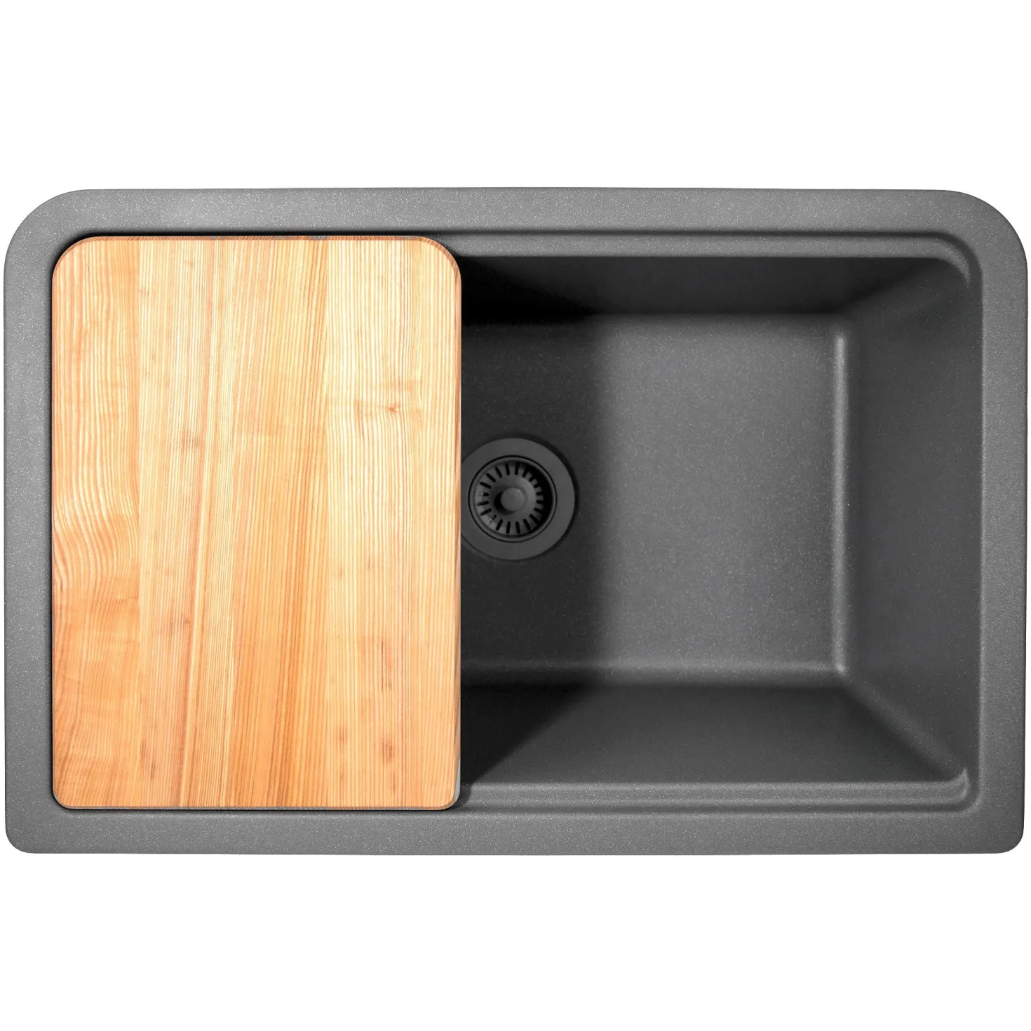 Nantucket Sinks 30" Granite Composite Workstation Apron Sink