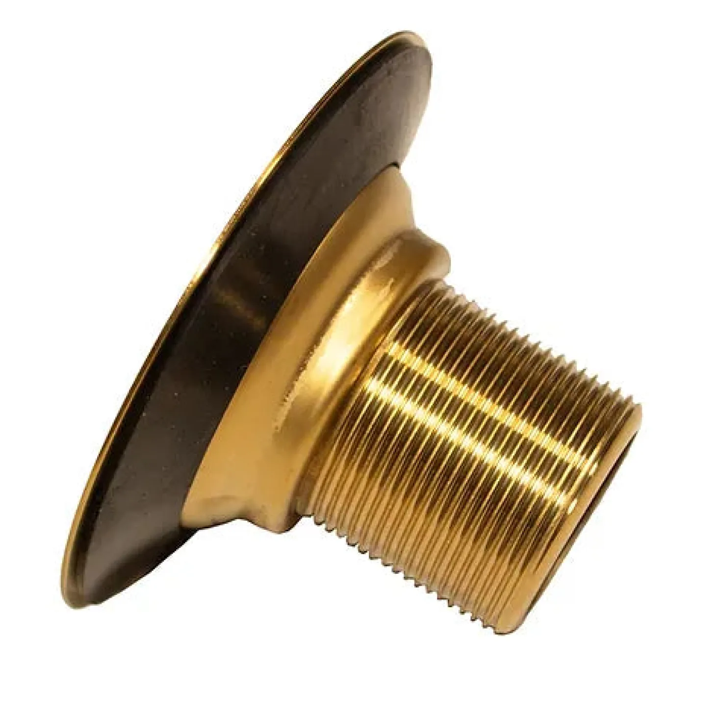 Nantucket Sinks 3-Inch Utility Sink Grid Drain | Brushed Satin Brass