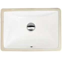 Nantucket Sinks 16-Inch x 11-Inch Undermount Ceramic Sink