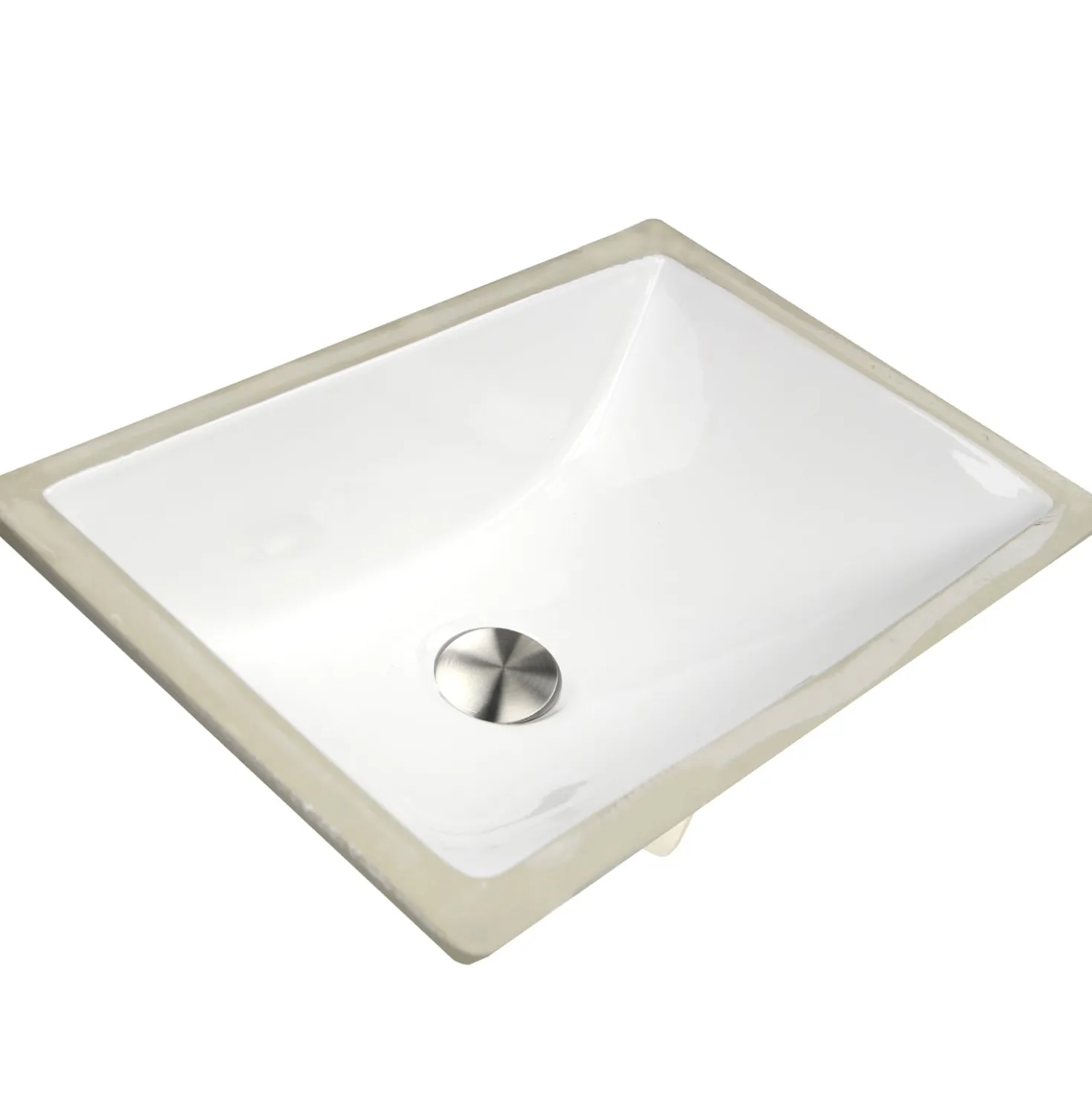 Nantucket Sinks 16-Inch x 11-Inch Undermount Ceramic Sink