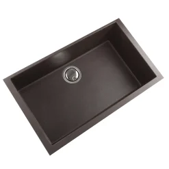 Nantucket Sinks Large Single Bowl Undermount Granite Composite Sinks