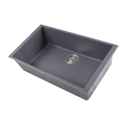 Nantucket Sinks Large Single Bowl Undermount Granite Composite Sinks