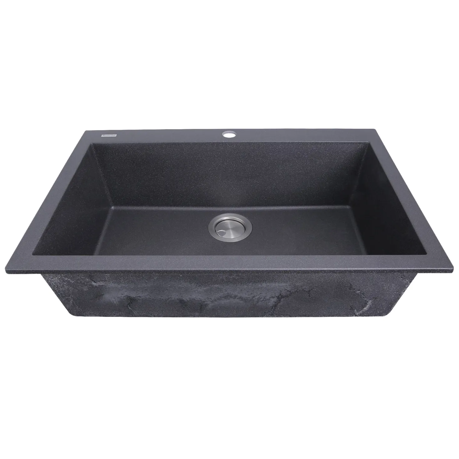 Nantucket Sinks Large Single Bowl Dual-Mount Granite Composite Sinks