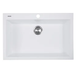 Nantucket Sinks Large Single Bowl Dual-Mount Granite Composite Sinks