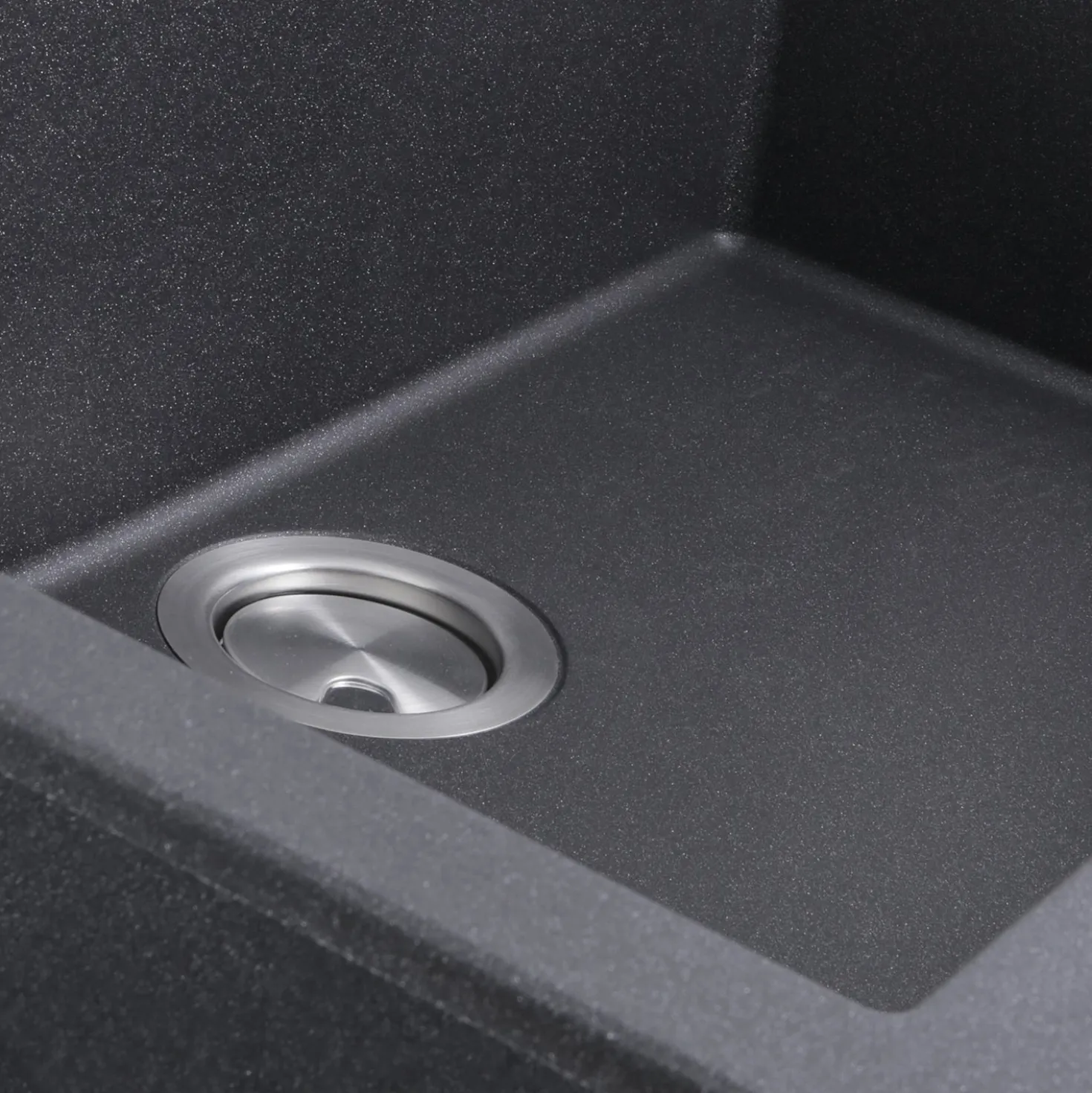 Nantucket Sinks Large Single Bowl Dual-Mount Granite Composite Sinks