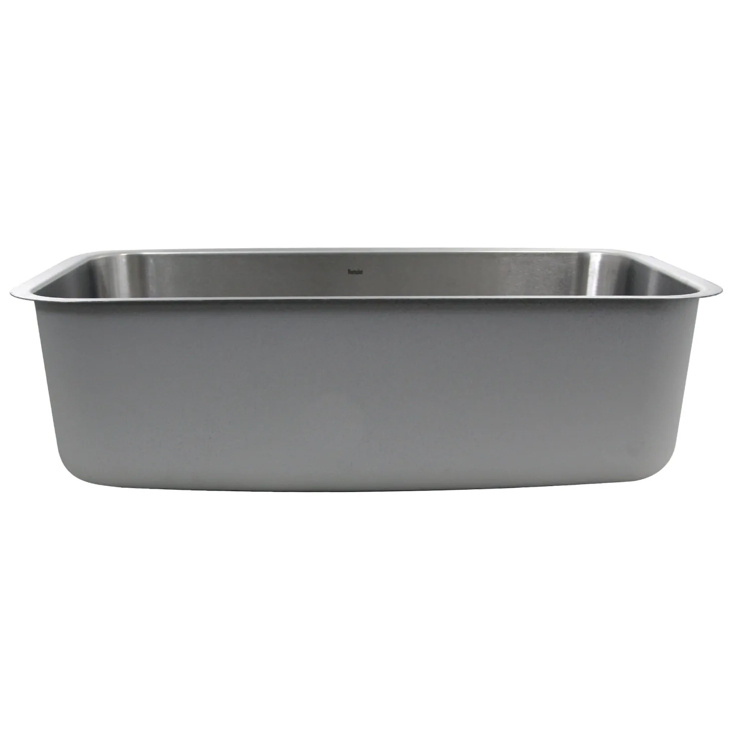 Nantucket Sinks NS3018-10-16 30" Large Rectangle Single Bowl Undermount Stainless Steel Kitchen Sink, 10" Deep