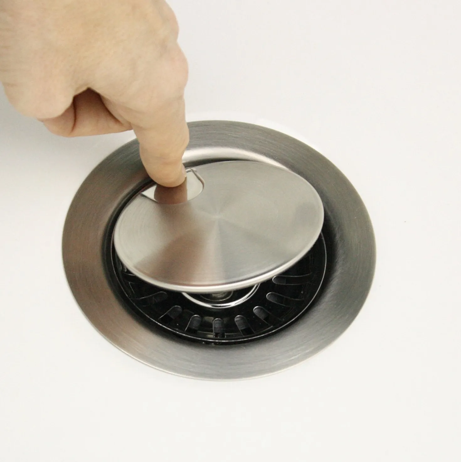 Nantucket Sinks NS35LCC Flip Top Crumb Cup-Inch Kitchen Drain