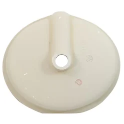 Nantucket Sinks Oval Undermount Ceramic Sink in White UM-16CW