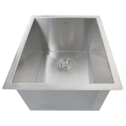 Nantucket Sinks 15" Pro Series Rectangle Undermount Zero Radius Stainless Steel Bar Prep Sink
