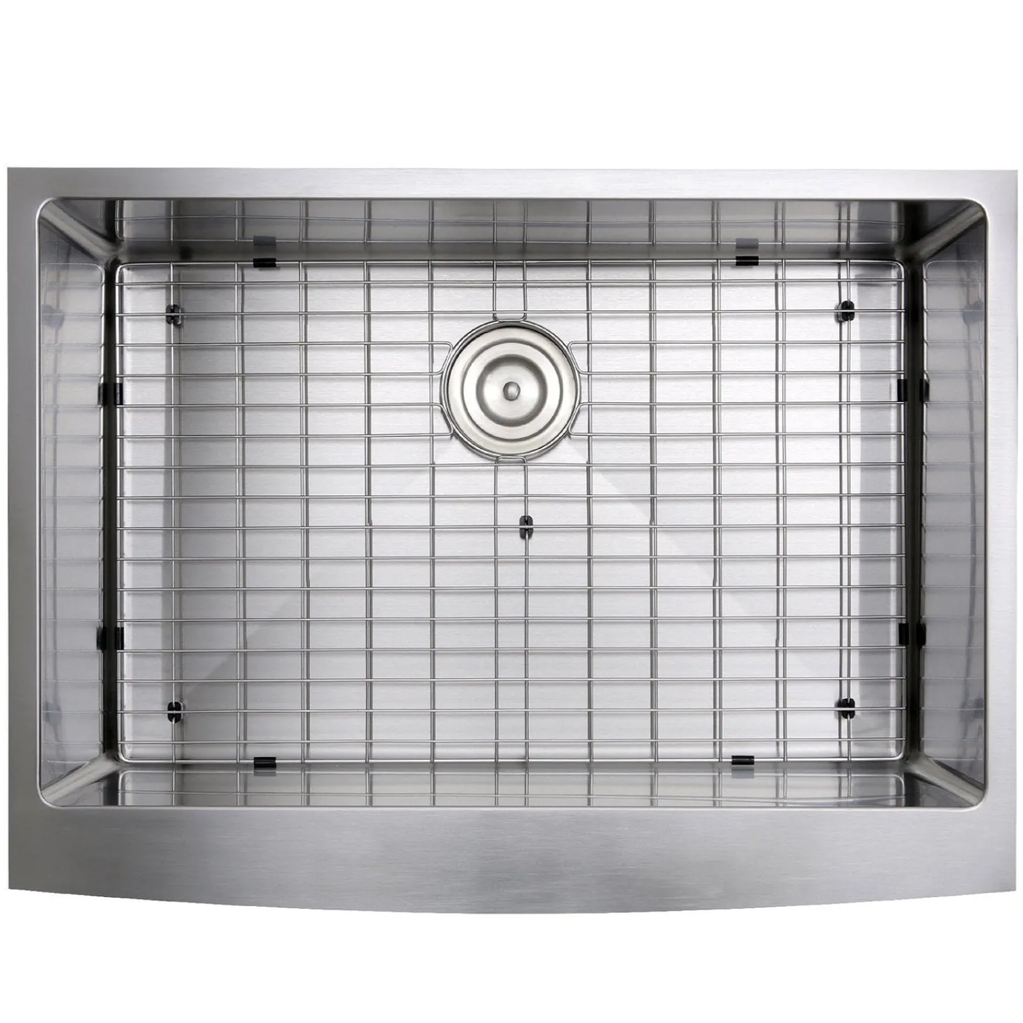 Nantucket Sinks 30" Pro Series Single Bowl Farmhouse Stainless Steel Kitchen Sink