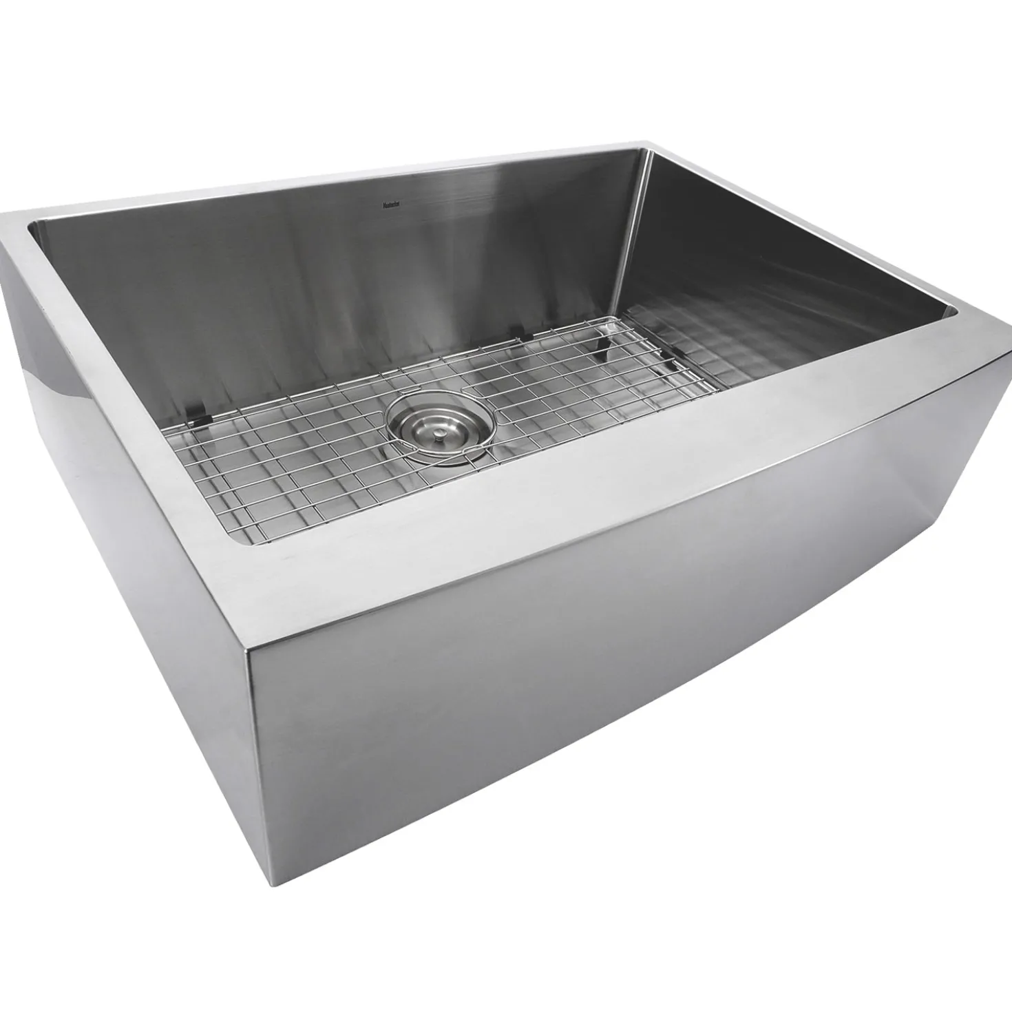Nantucket Sinks 30" Pro Series Single Bowl Farmhouse Stainless Steel Kitchen Sink
