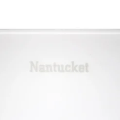 Nantucket Sinks Rectangle White Glacier Stone Sink NS-GSTR24