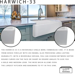 Nantucket Sinks Reversible 33