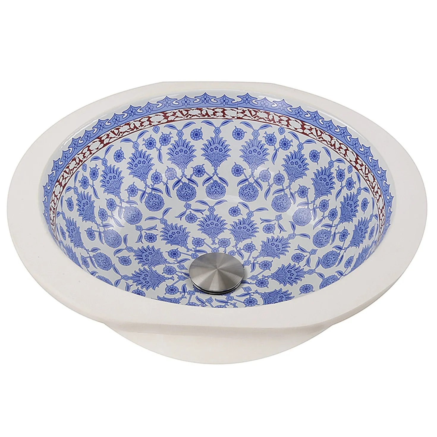 Nantucket Sinks Santorini Italian Fireclay Vanity Sink