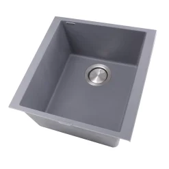 Nantucket Sinks 17" Single Bowl Undermount Granite Composite Bar-Prep Sink