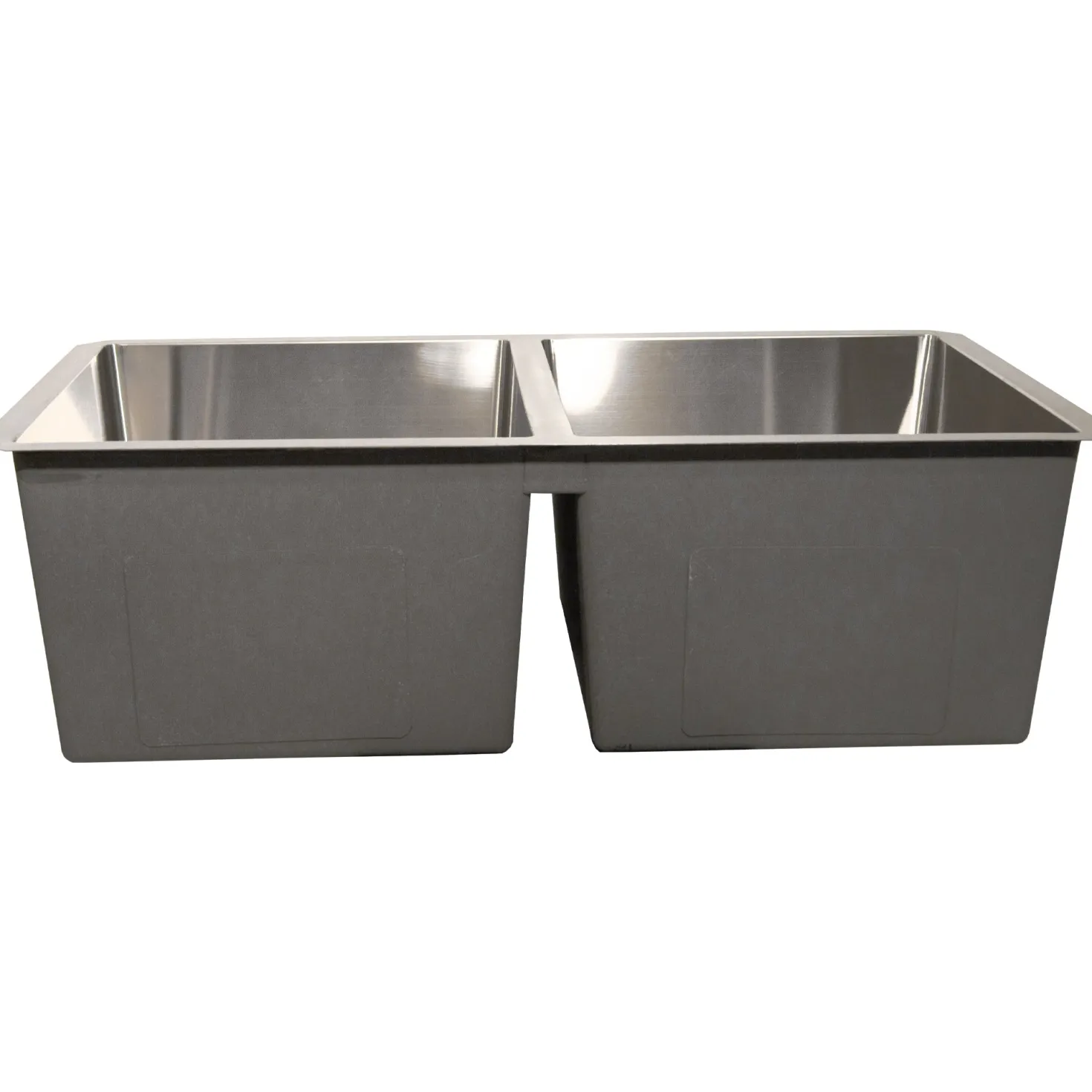 Nantucket Sinks Small Radius Undermount Double Bowl Stainless Sink