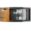 Nantucket Sinks 42" Small Radius Undermount Workstation Kitchen Sink