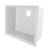 Nantucket Sinks Small Single Bowl Undermount Granite Composite Sinks
