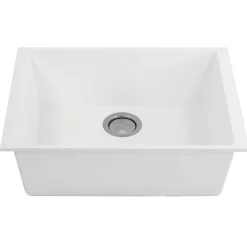 Nantucket Sinks Small Single Bowl Undermount Granite Composite Sinks