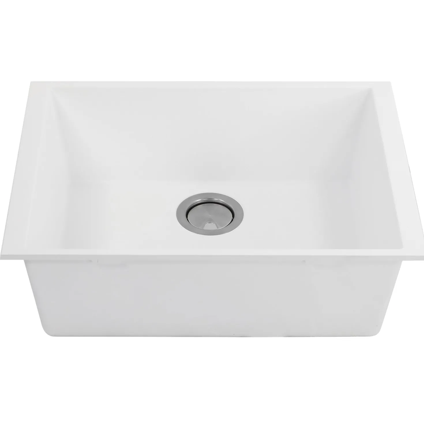 Nantucket Sinks Small Single Bowl Undermount Granite Composite Sinks