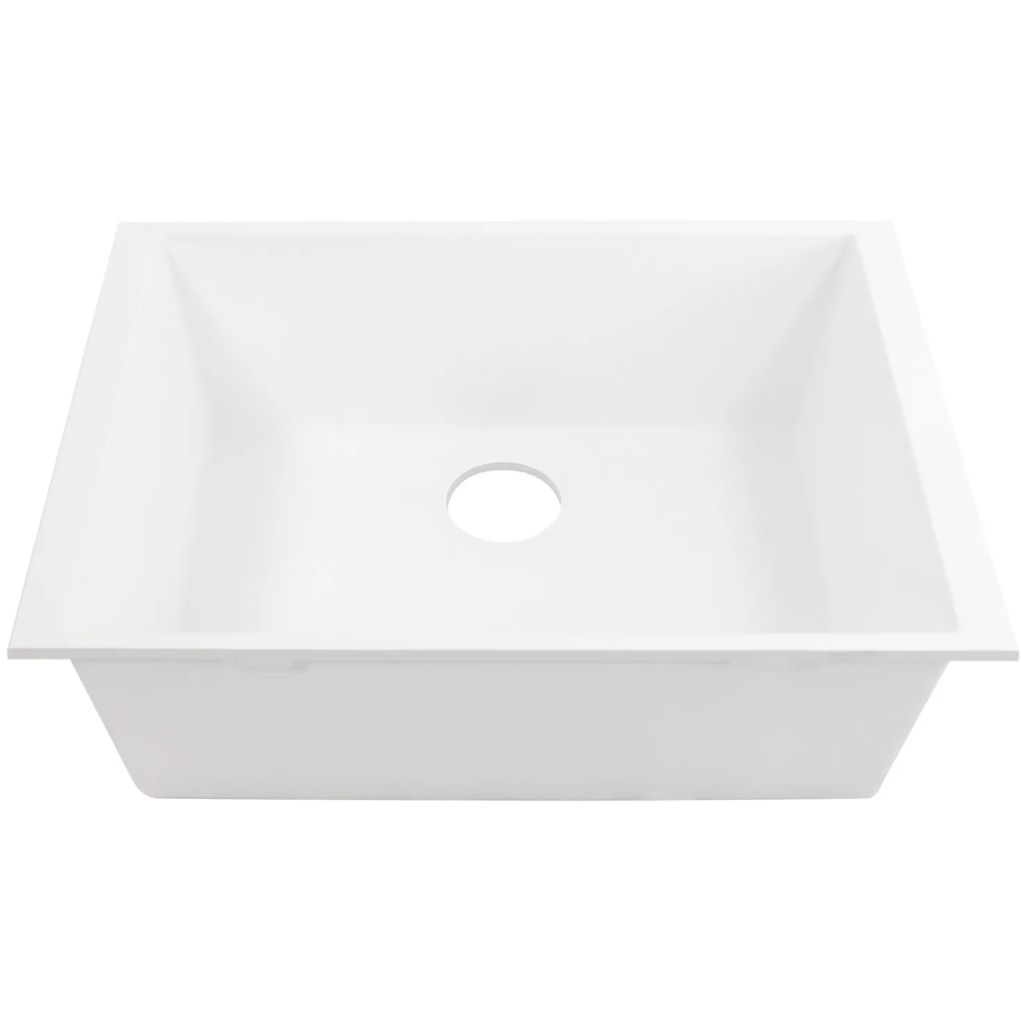 Nantucket Sinks Small Single Bowl Undermount Granite Composite Sinks