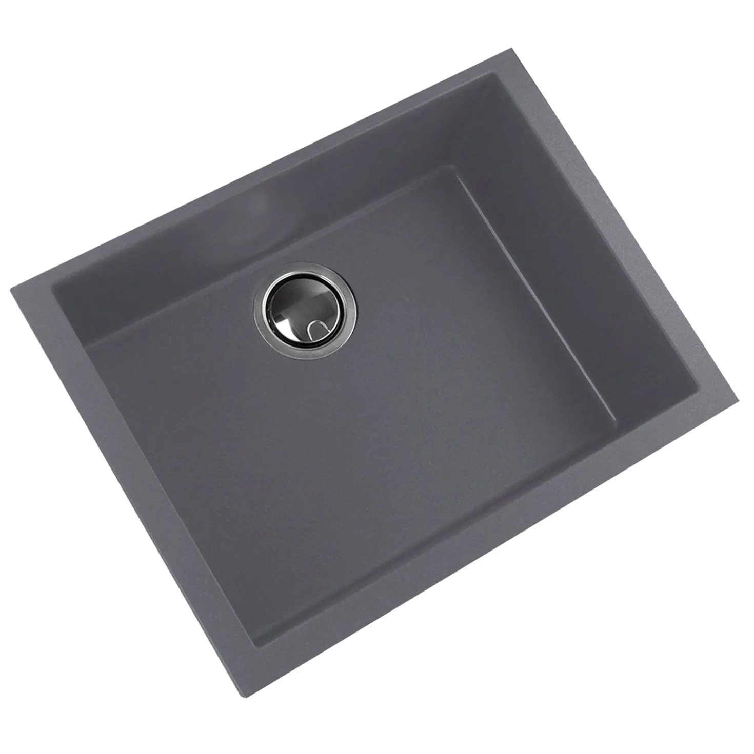 Nantucket Sinks Small Single Bowl Undermount Granite Composite Sinks