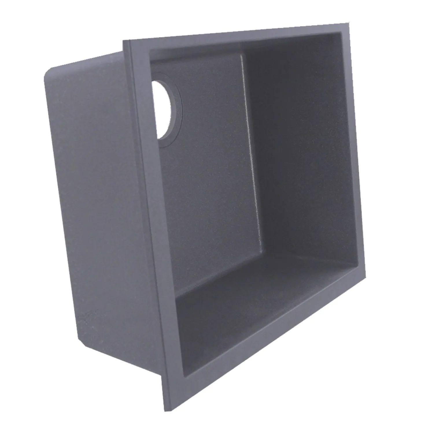 Nantucket Sinks Small Single Bowl Undermount Granite Composite Sinks