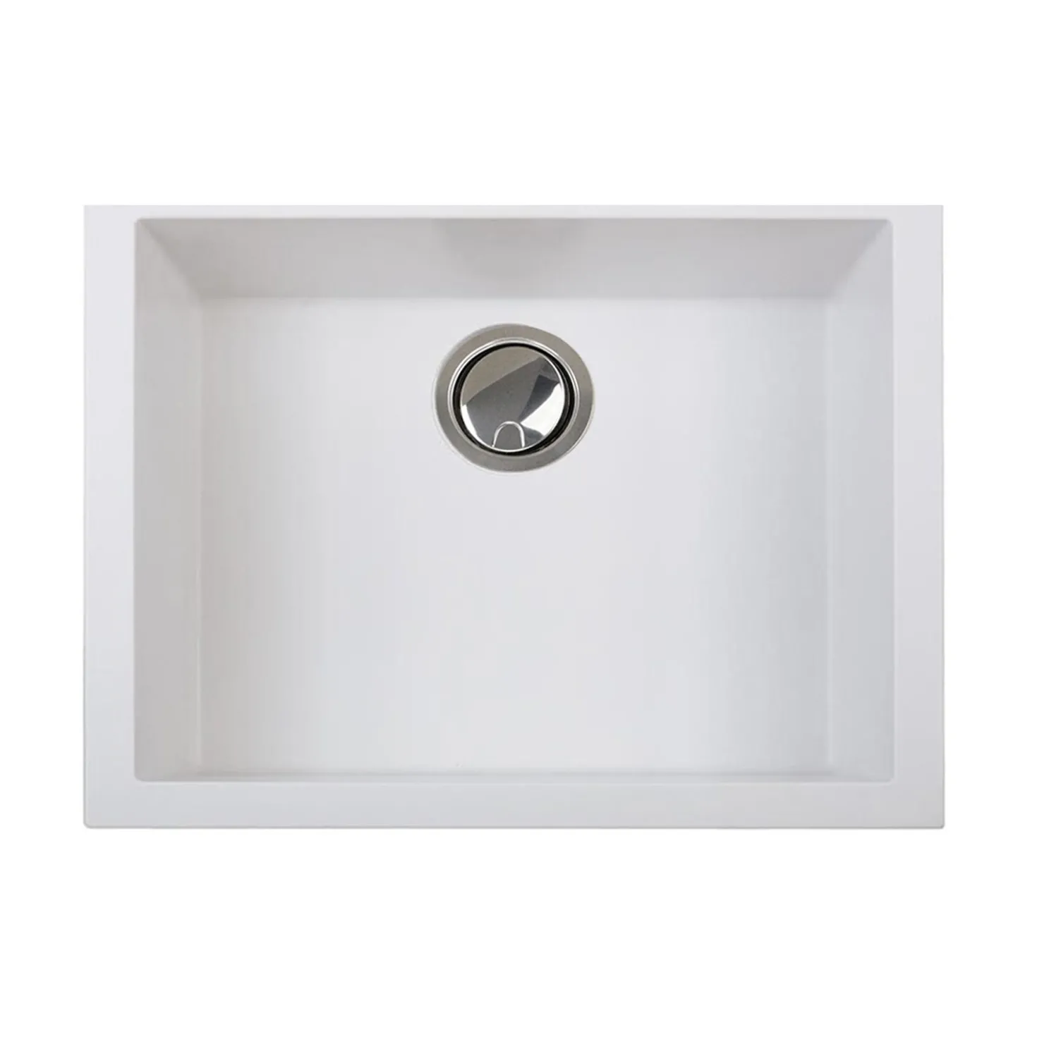 Nantucket Sinks Small Single Bowl Undermount Granite Composite Sinks