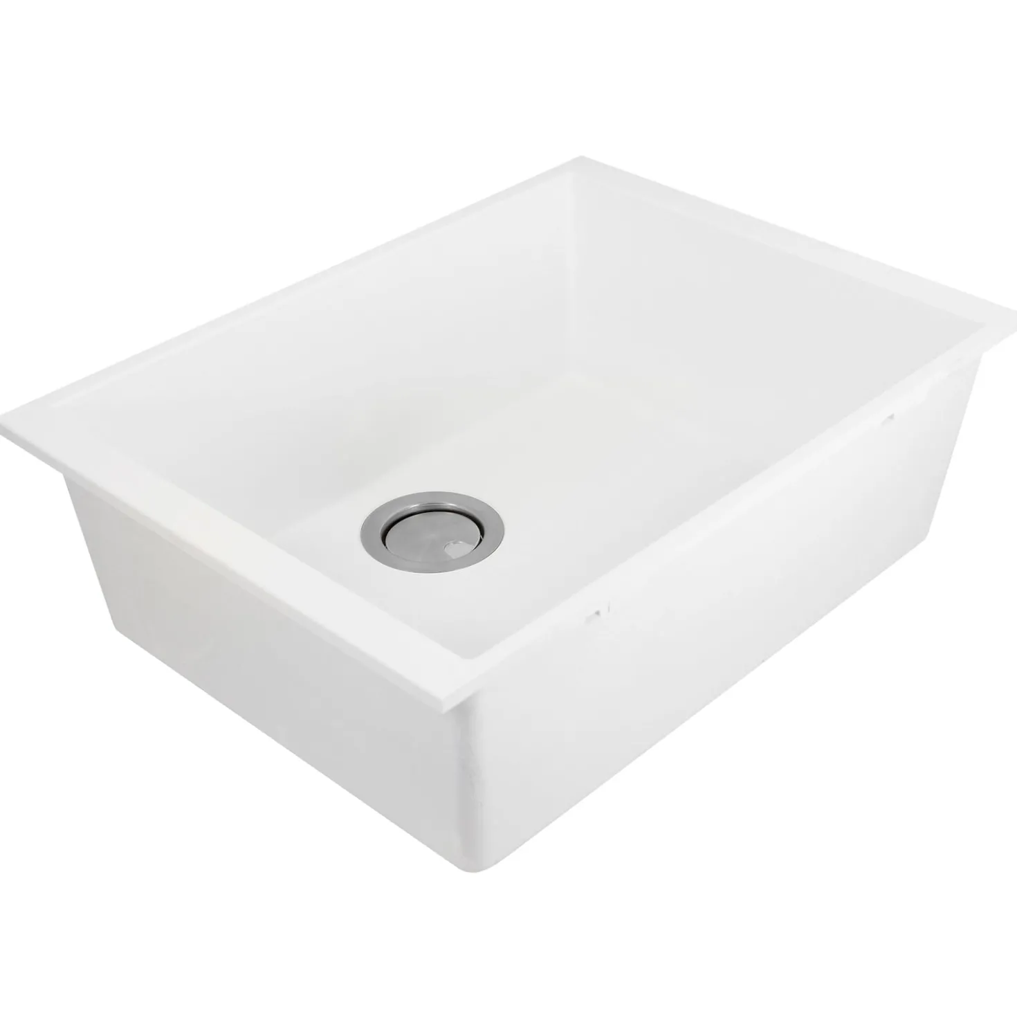 Nantucket Sinks Small Single Bowl Undermount Granite Composite Sinks