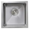 Nantucket Sinks SR1515 - 15" Pro Series Square Undermount Small Radius Stainless Steel Bar/Prep Sink