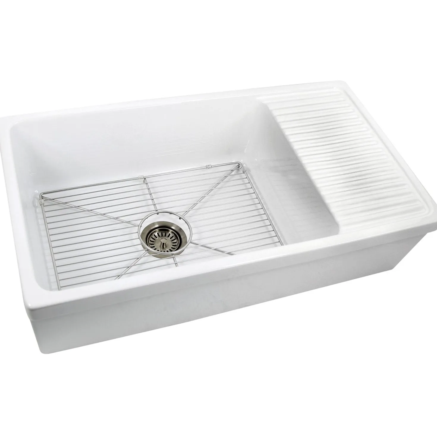 Nantucket Sinks Stainless Steel Bottom Grid BG-FCFS36-DB