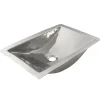 Nantucket Sinks Stainless Steel Rectangle Bathroom Sink