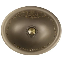 Nantucket Sinks St. Louis Italian Fireclay Vanity Sink