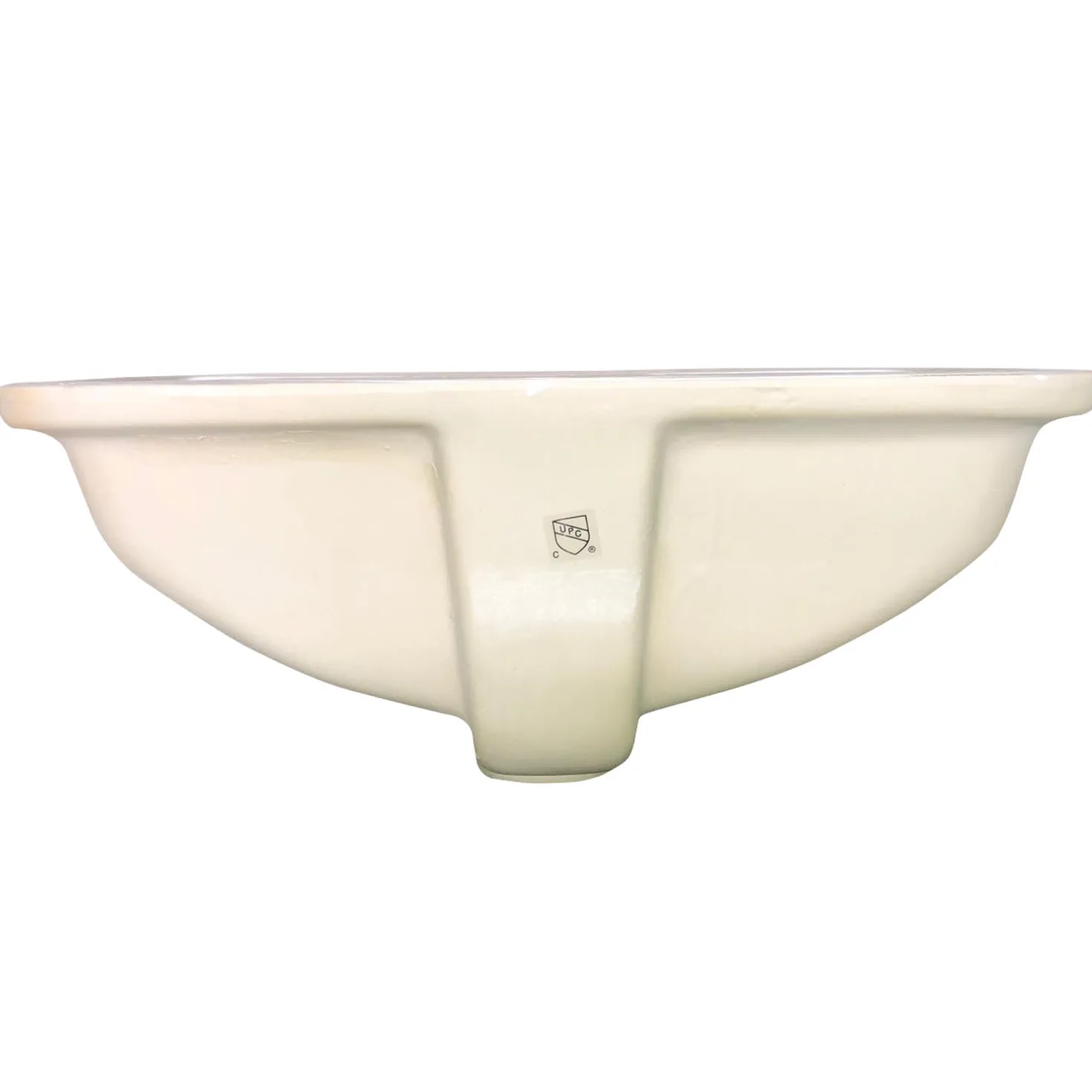 Nantucket Sinks Undermount Ceramic Sink in White 17-1/8" x 11-1/4"