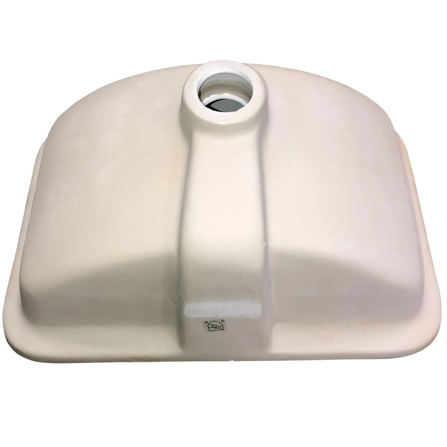 Nantucket Sinks Undermount Ceramic Sink in White 17-1/8" x 11-1/4"