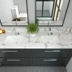 Nantucket Sinks Undermount Ceramic Sink in White 17-1/8