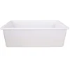 Nantucket Sinks 32" Undermount Fireclay Kitchen Sink Wellfleet-3218W