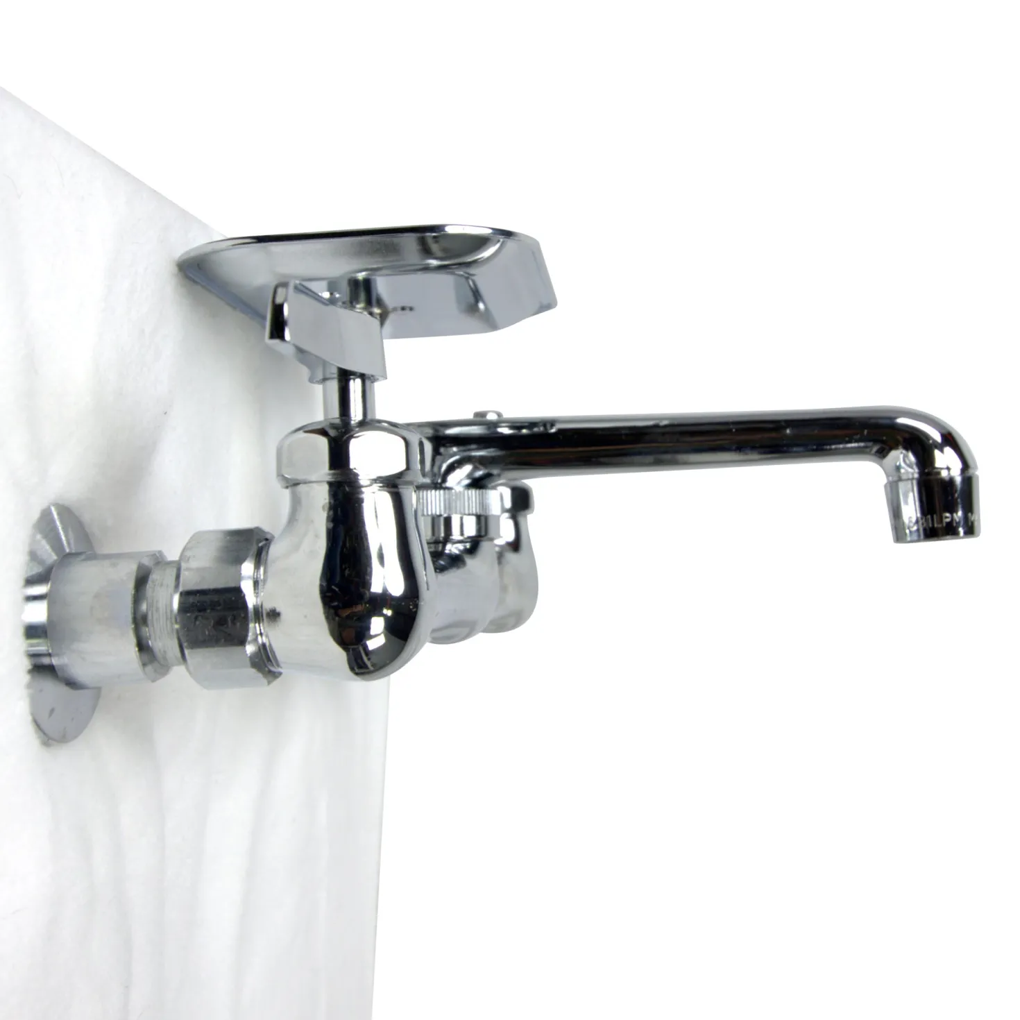 Nantucket Sinks Wall Mount Utility Faucet with Soap Dish