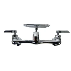 Nantucket Sinks Wall Mount Utility Faucet with Soap Dish