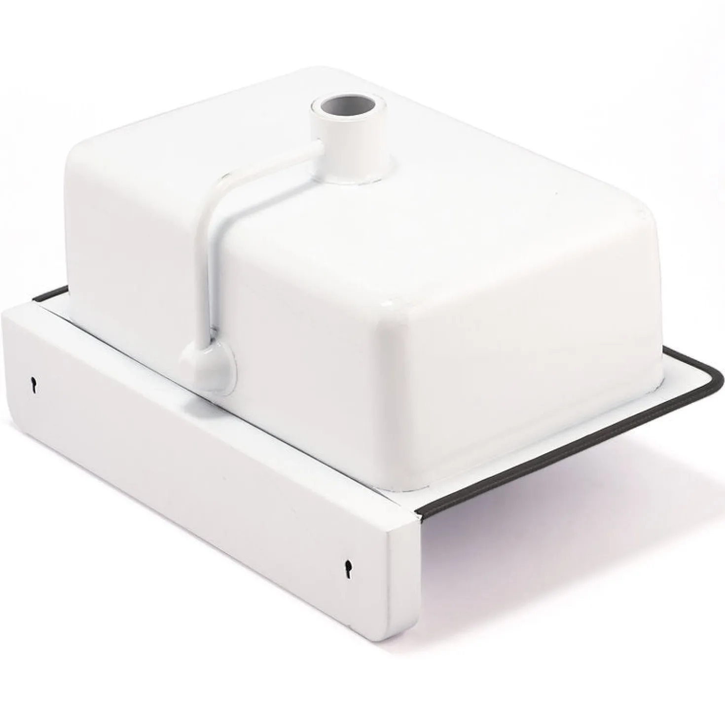 Nantucket Sinks 20" Wall Mount Utility or Bathroom Sink With Overflow